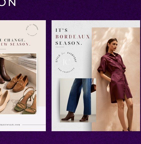 Fashion campaign creative